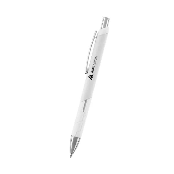 Plunger action ballpoint pen made with recycled ABS and a smooth... from ASI 61125 Hit Promotional Products / Hit®