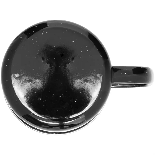 13 oz single wall enamel mug with stainless steel rim and... from ASI 51197 ETS Express, LLC