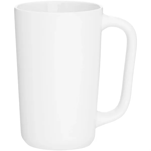14 oz ceramic mug with matte colored exterior and glossy colored... from ASI 51197 ETS Express, LLC