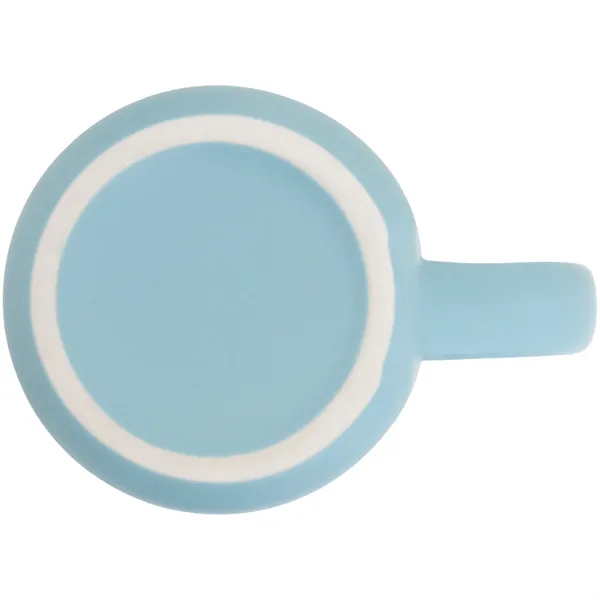 14 oz ceramic mug with matte colored exterior and glossy colored... from ASI 51197 ETS Express, LLC