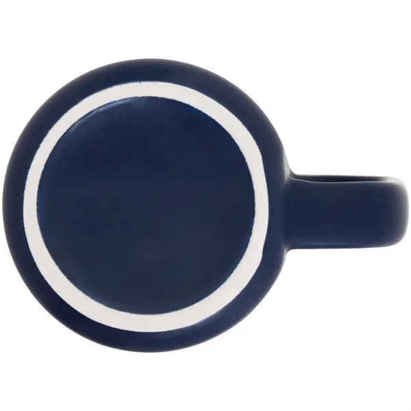 14 oz ceramic mug with matte colored exterior and glossy colored... from ASI 51197 ETS Express, LLC