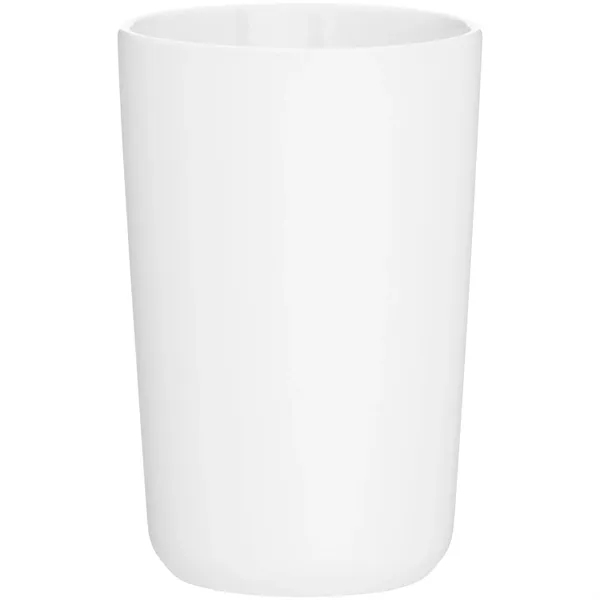 14 oz ceramic mug with matte colored exterior and glossy colored... from ASI 51197 ETS Express, LLC