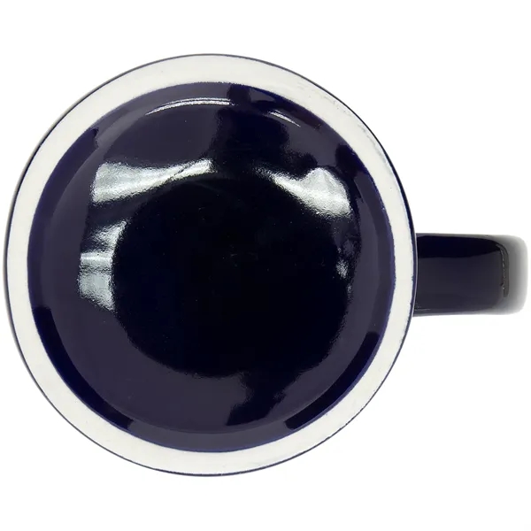 14 oz ceramic mug with handle and a glossy colored interior/exterior.... from ASI 51197 ETS Express, LLC