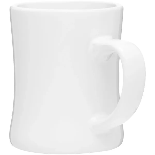 14 oz ceramic mug with handle and a glossy colored interior/exterior.... from ASI 51197 ETS Express, LLC