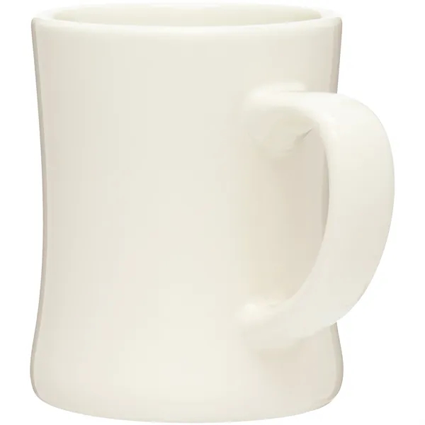 14 oz ceramic mug with handle and a glossy colored interior/exterior.... from ASI 51197 ETS Express, LLC