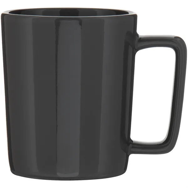 14 oz ceramic mug with glossy colored exterior, and glossy colored... from ASI 51197 ETS Express, LLC