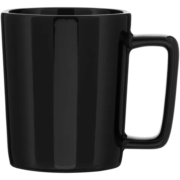 14 oz ceramic mug with glossy colored exterior, and glossy colored... from ASI 51197 ETS Express, LLC
