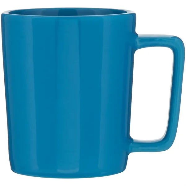 14 oz ceramic mug with glossy colored exterior, and glossy colored... from ASI 51197 ETS Express, LLC