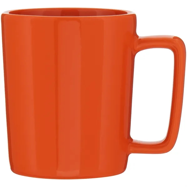 14 oz ceramic mug with glossy colored exterior, and glossy colored... from ASI 51197 ETS Express, LLC