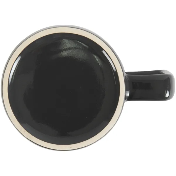 14 oz ceramic mug with glossy colored exterior, and glossy colored... from ASI 51197 ETS Express, LLC