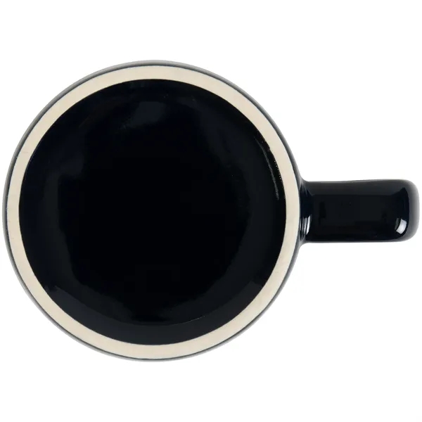 14 oz ceramic mug with glossy colored exterior, and glossy colored... from ASI 51197 ETS Express, LLC