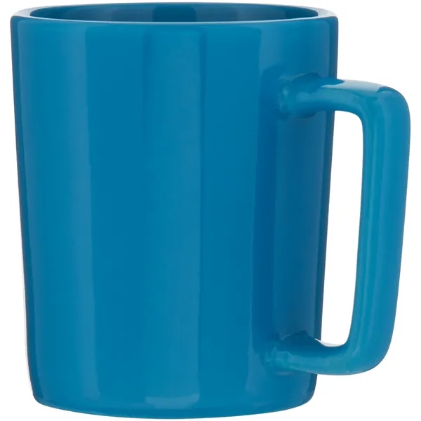 14 oz ceramic mug with glossy colored exterior, and glossy colored... from ASI 51197 ETS Express, LLC