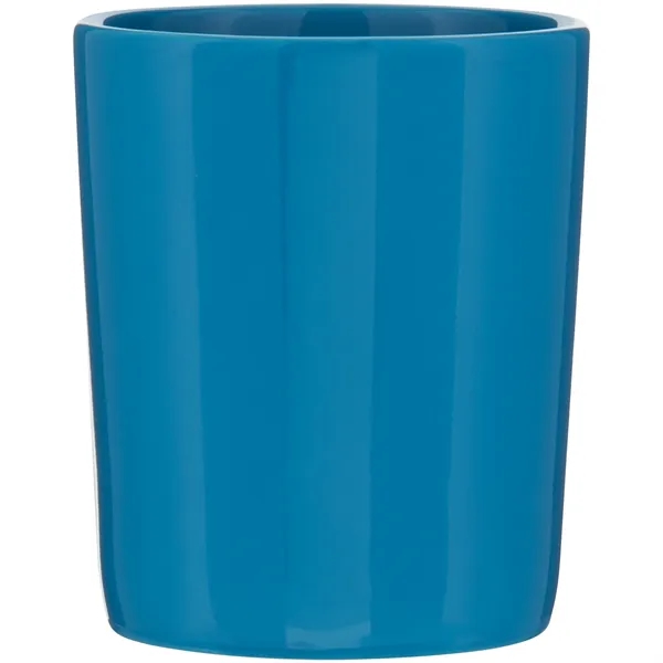 14 oz ceramic mug with glossy colored exterior, and glossy colored... from ASI 51197 ETS Express, LLC