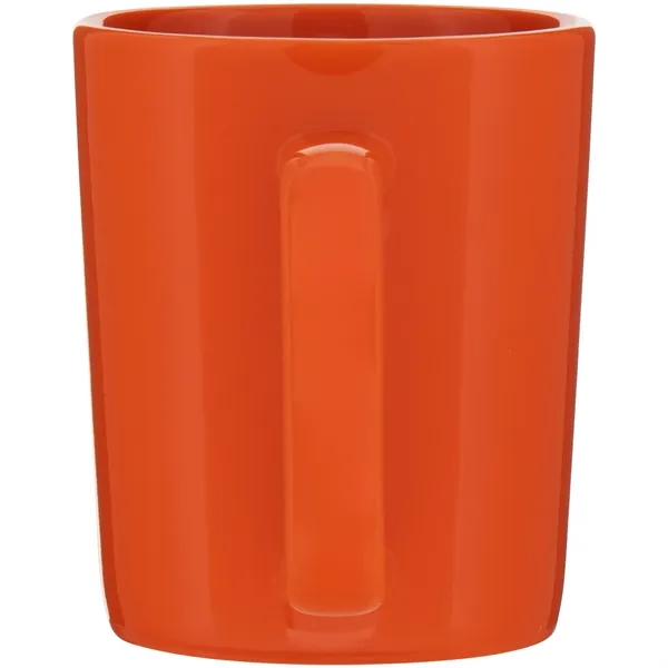 14 oz ceramic mug with glossy colored exterior, and glossy colored... from ASI 51197 ETS Express, LLC