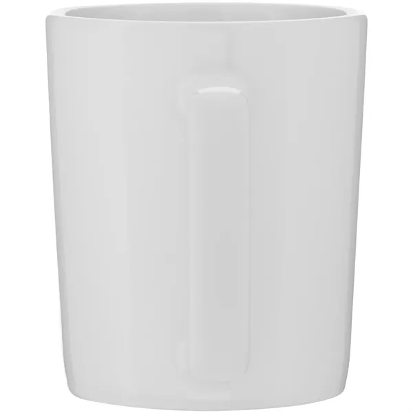 14 oz ceramic mug with glossy colored exterior, and glossy colored... from ASI 51197 ETS Express, LLC