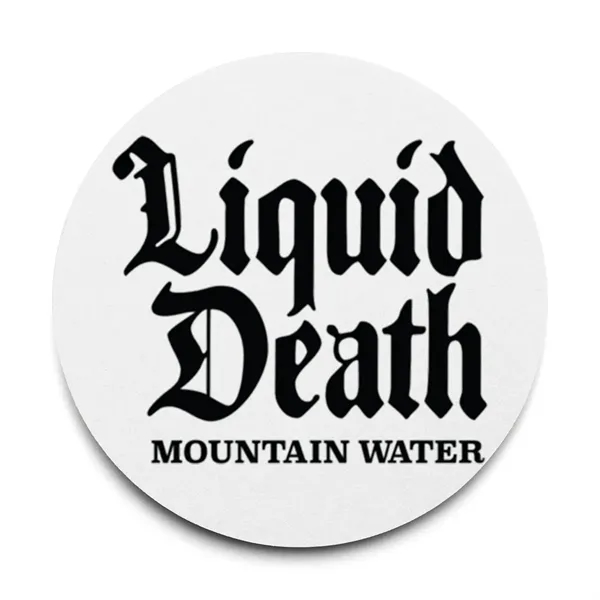 3.5" round 30 point high density pulpboard drink coaster.... from ASI 91880 Tranter Graphics Inc