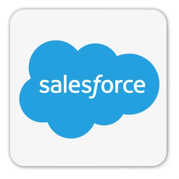 4" square white 40 pt. pulpboard drink coasters made from recycled... from ASI 91880 Tranter Graphics Inc