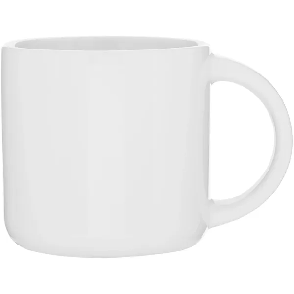 14 oz ceramic mug with glossy colored exterior and glossy colored... from ASI 51197 ETS Express, LLC