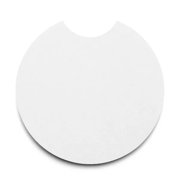 2.5" round 40 pt. pulpboard paper automobile drink coaster.... from ASI 91880 Tranter Graphics Inc