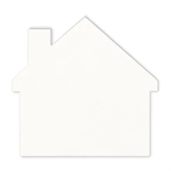 3.5" house shaped 40 point pulpboard drink coaster.... from ASI 91880 Tranter Graphics Inc