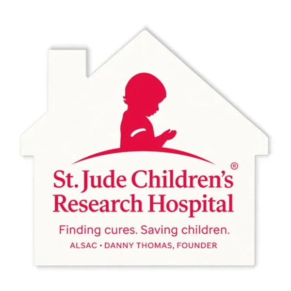 3.5" house shaped 40 point pulpboard drink coaster.... from ASI 91880 Tranter Graphics Inc