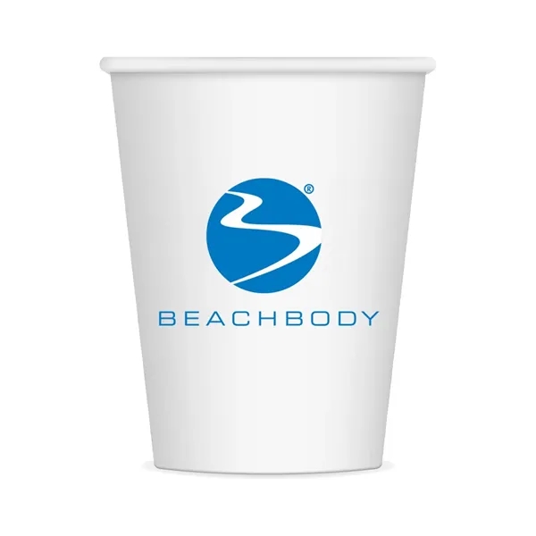 10 oz. white paper cups with customization.... from ASI 91880 Tranter Graphics Inc