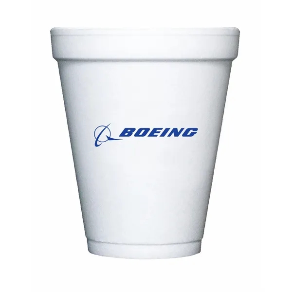 12 ounce foam cup for hot or cold beverages made from... from ASI 91880 Tranter Graphics Inc