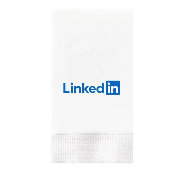 4.25" x 8.5" white 3-ply dinner napkin with 1/8 fold made... from ASI 91880 Tranter Graphics Inc
