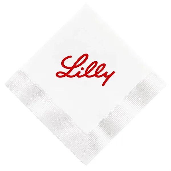 6.5" x 6.5" 3-ply luncheon napkin made in the USA from... from ASI 91880 Tranter Graphics Inc