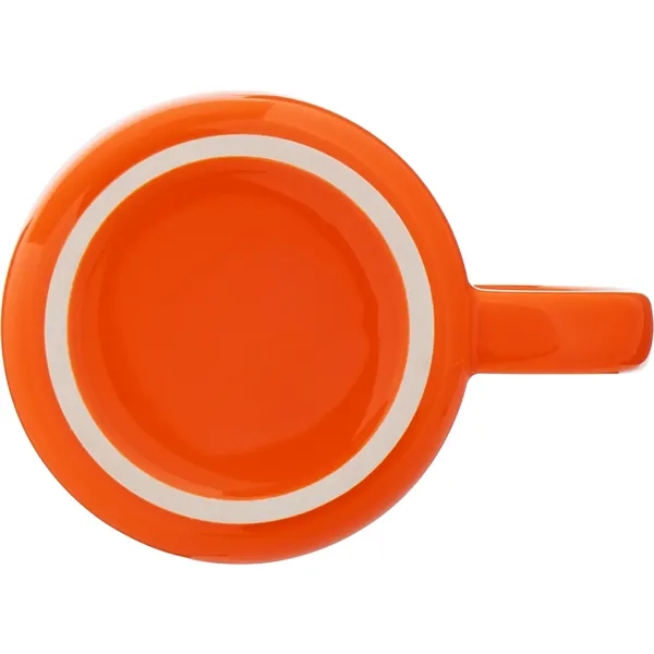 14 oz ceramic mug with glossy colored exterior and glossy colored... from ASI 51197 ETS Express, LLC