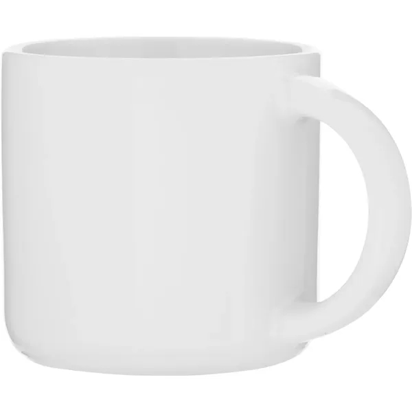 14 oz ceramic mug with glossy colored exterior and glossy colored... from ASI 51197 ETS Express, LLC