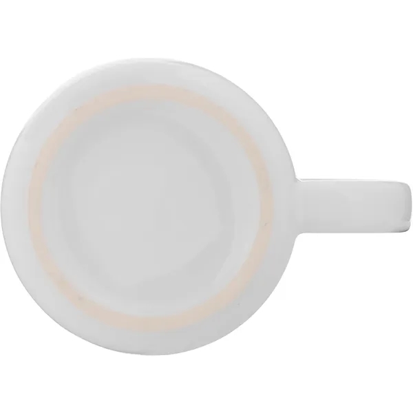 14 oz ceramic mug with glossy colored exterior and glossy colored... from ASI 51197 ETS Express, LLC