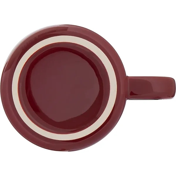 14 oz ceramic mug with glossy colored exterior and glossy colored... from ASI 51197 ETS Express, LLC