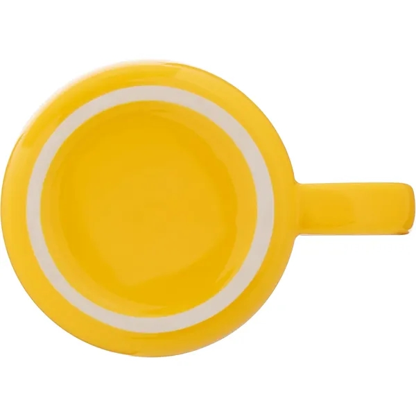 14 oz ceramic mug with glossy colored exterior and glossy colored... from ASI 51197 ETS Express, LLC