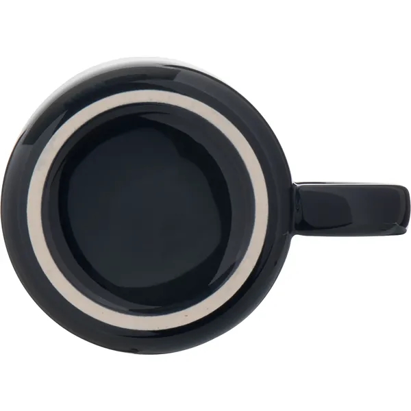 14 oz ceramic mug with glossy colored exterior and glossy colored... from ASI 51197 ETS Express, LLC