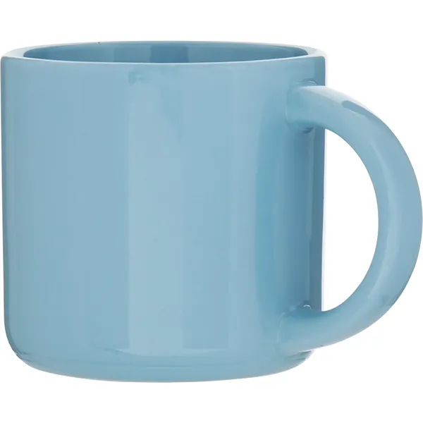 14 oz ceramic mug with glossy colored exterior and glossy colored... from ASI 51197 ETS Express, LLC