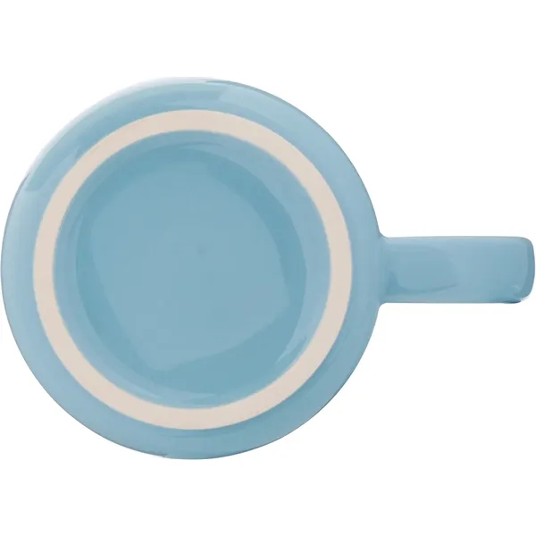 14 oz ceramic mug with glossy colored exterior and glossy colored... from ASI 51197 ETS Express, LLC