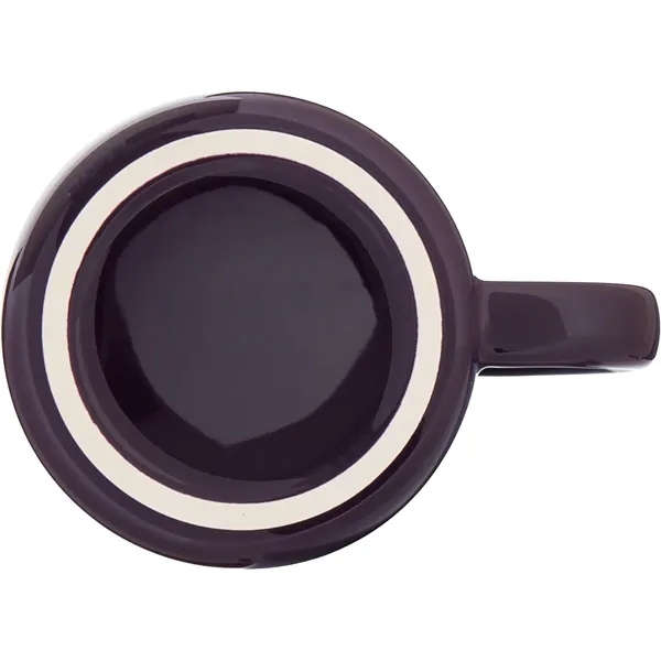 14 oz ceramic mug with glossy colored exterior and glossy colored... from ASI 51197 ETS Express, LLC