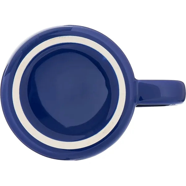 14 oz ceramic mug with glossy colored exterior and glossy colored... from ASI 51197 ETS Express, LLC