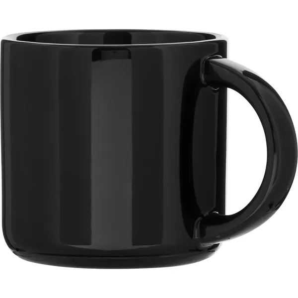 14 oz ceramic mug with glossy colored exterior and glossy colored... from ASI 51197 ETS Express, LLC