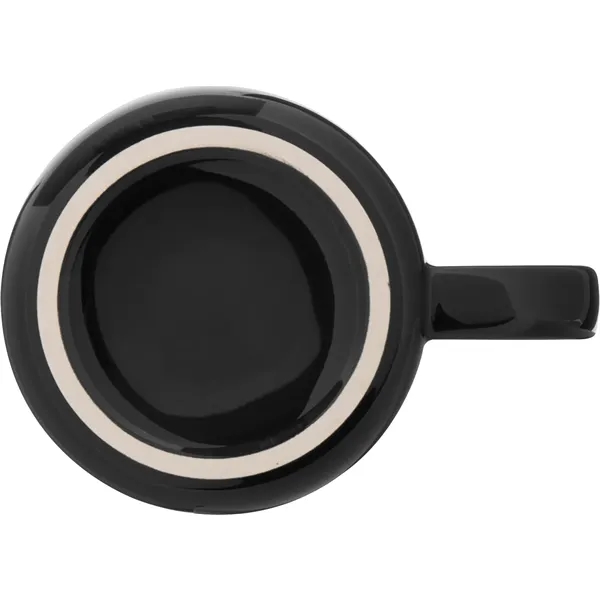 14 oz ceramic mug with glossy colored exterior and glossy colored... from ASI 51197 ETS Express, LLC