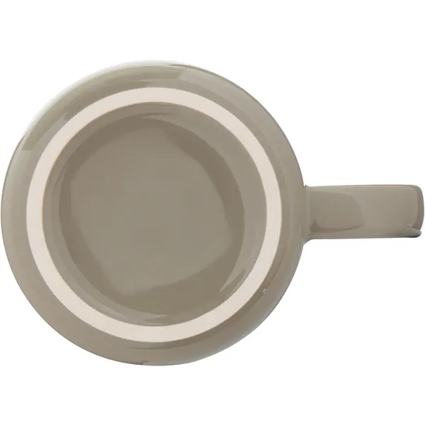 14 oz ceramic mug with glossy colored exterior and glossy colored... from ASI 51197 ETS Express, LLC