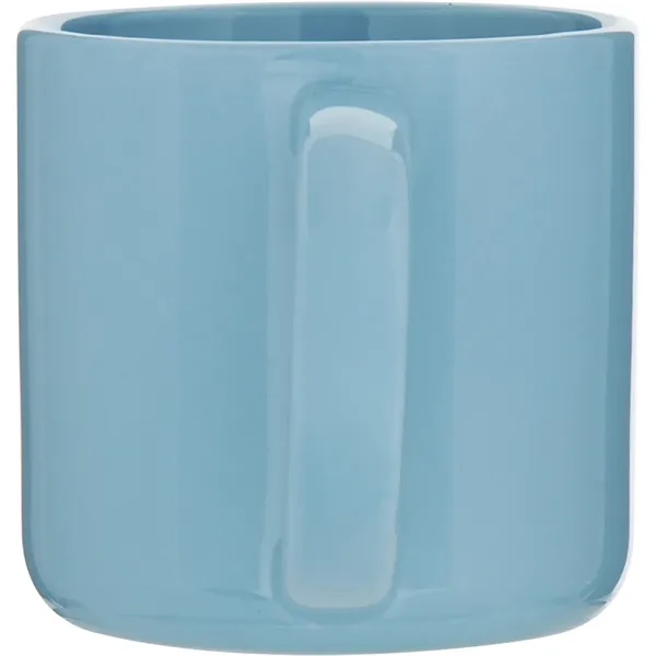 14 oz ceramic mug with glossy colored exterior and glossy colored... from ASI 51197 ETS Express, LLC
