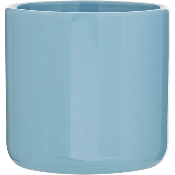 14 oz ceramic mug with glossy colored exterior and glossy colored... from ASI 51197 ETS Express, LLC