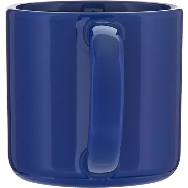 14 oz ceramic mug with glossy colored exterior and glossy colored... from ASI 51197 ETS Express, LLC
