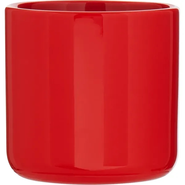 14 oz ceramic mug with glossy colored exterior and glossy colored... from ASI 51197 ETS Express, LLC