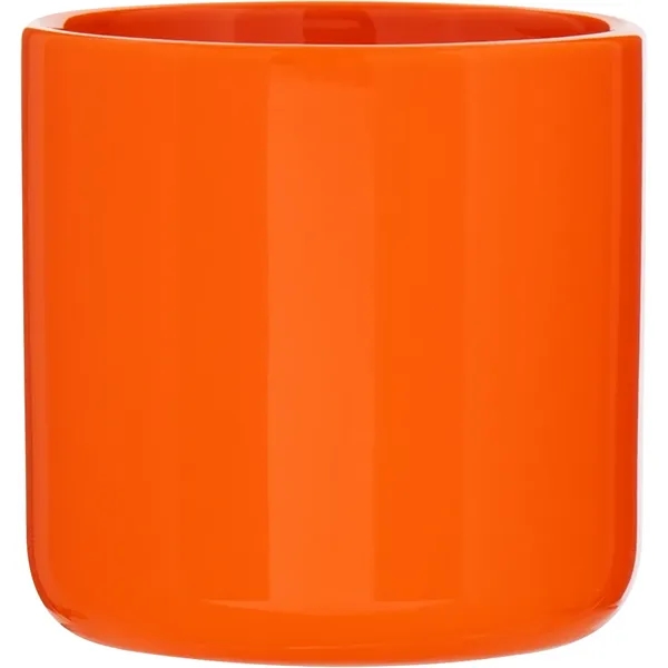 14 oz ceramic mug with glossy colored exterior and glossy colored... from ASI 51197 ETS Express, LLC