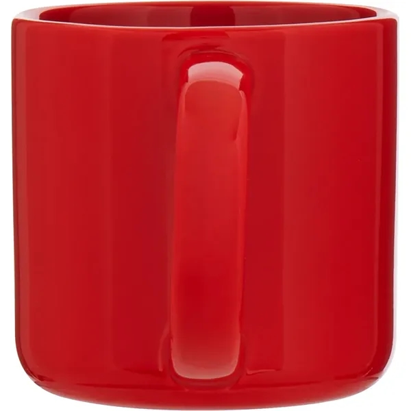 14 oz ceramic mug with glossy colored exterior and glossy colored... from ASI 51197 ETS Express, LLC