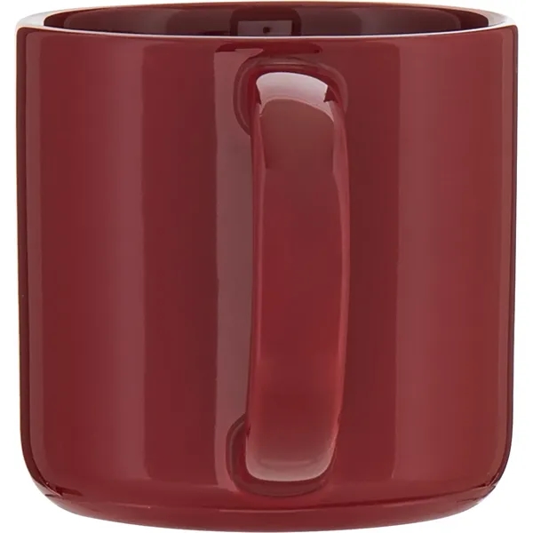 14 oz ceramic mug with glossy colored exterior and glossy colored... from ASI 51197 ETS Express, LLC