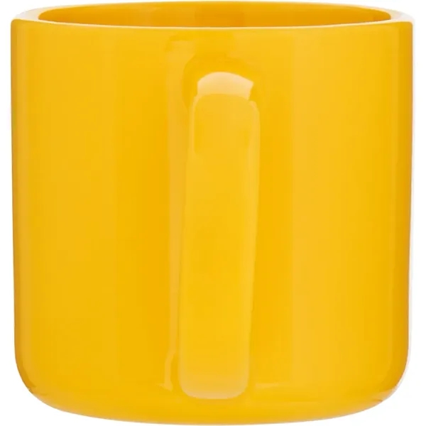 14 oz ceramic mug with glossy colored exterior and glossy colored... from ASI 51197 ETS Express, LLC